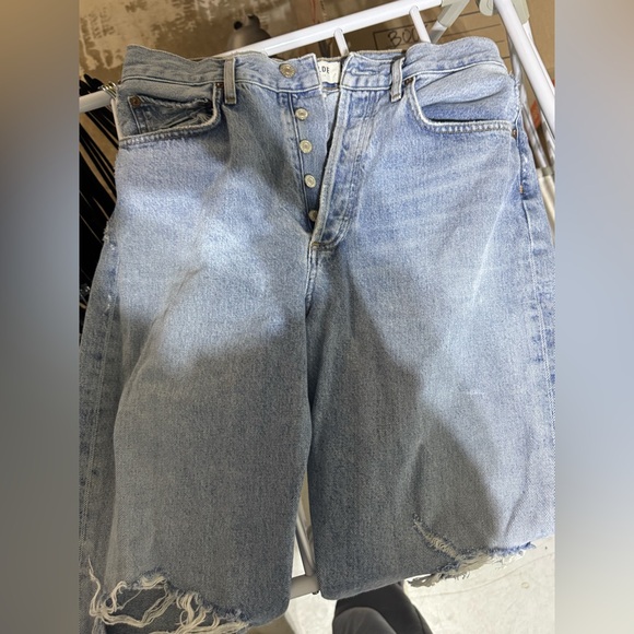 Agolde 90's Mid Rise Loose Fit In Captured A069c-1141 Size 27 - Picture 2 of 7